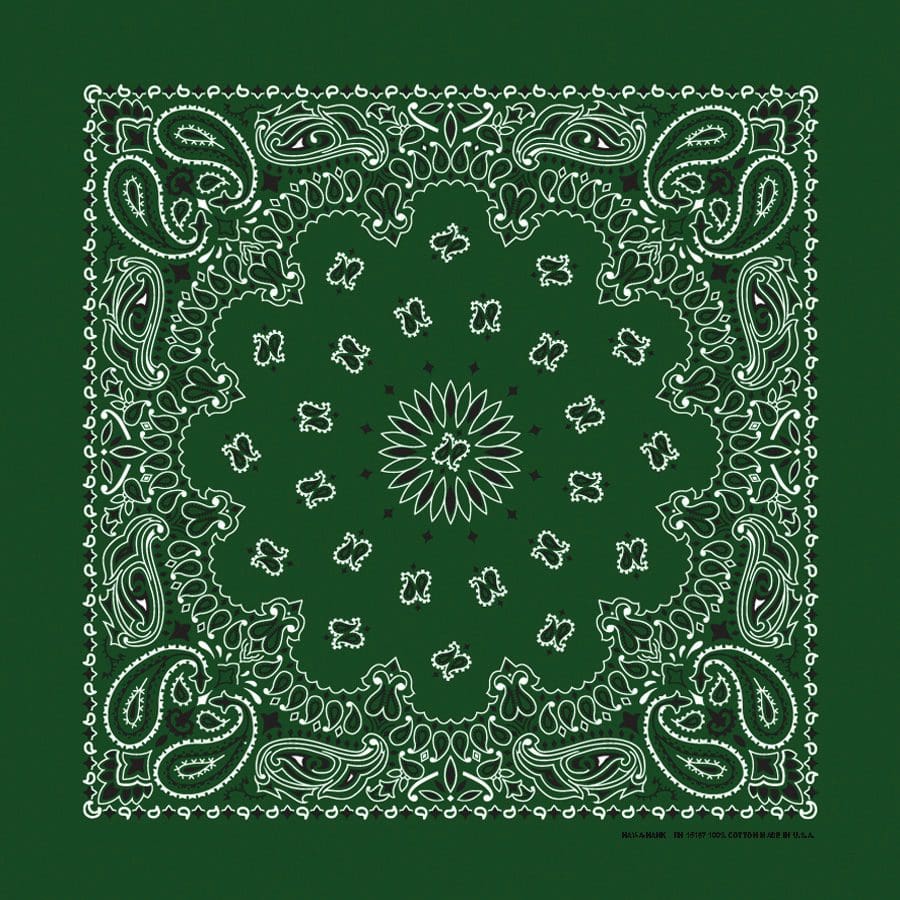 Wild Rag - Hunter Green