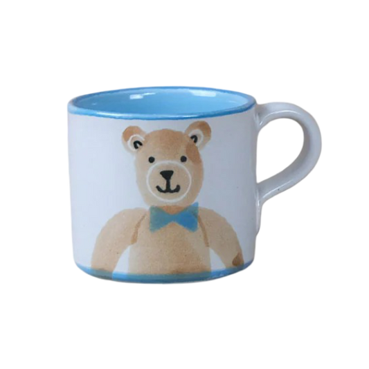 Small Mug - Blue Teddy Bear