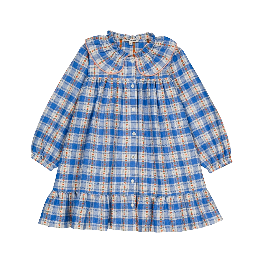 Charlie Dress - Blue Check