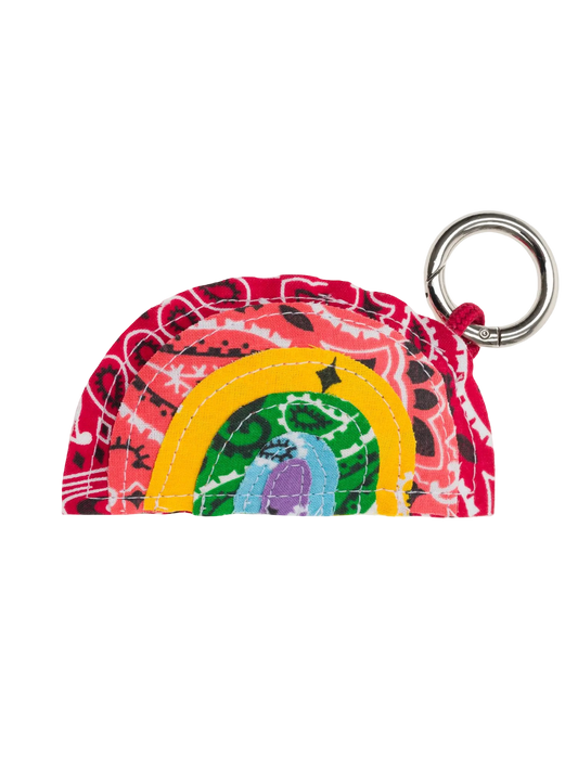 Bandana Key Chain - Rainbow