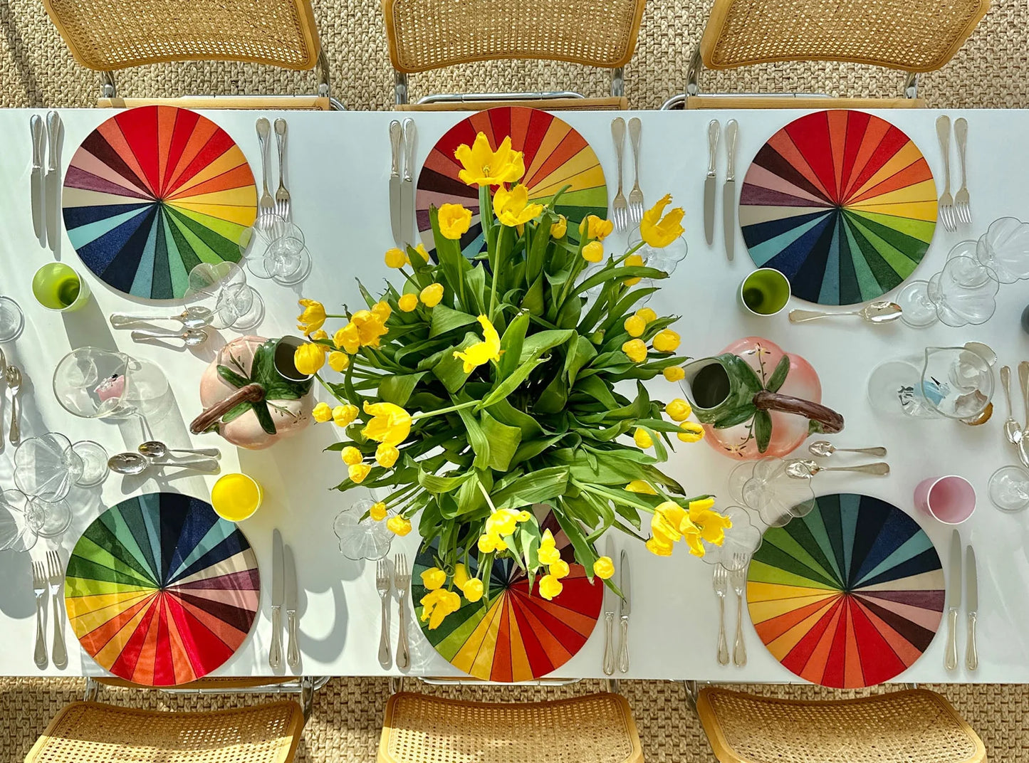 S&B x John Derian 'Colour Wheel' Placemat