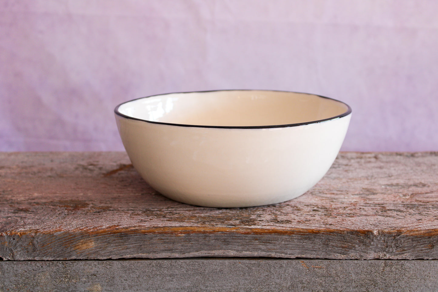 Color Rim Farm Bowl