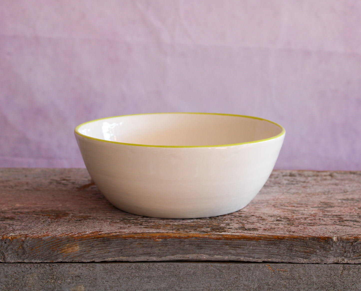 Color Rim Farm Bowl