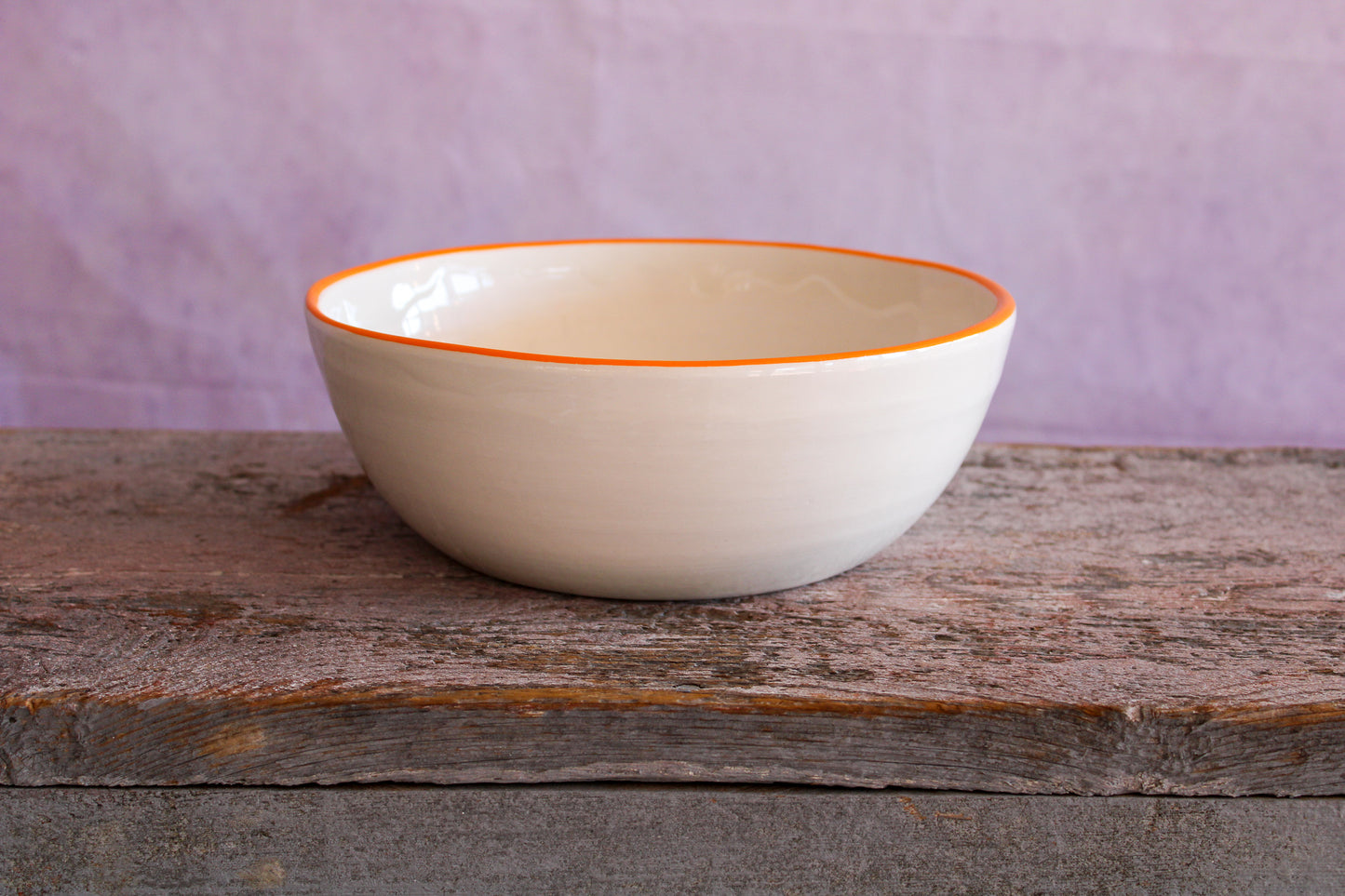 Color Rim Farm Bowl
