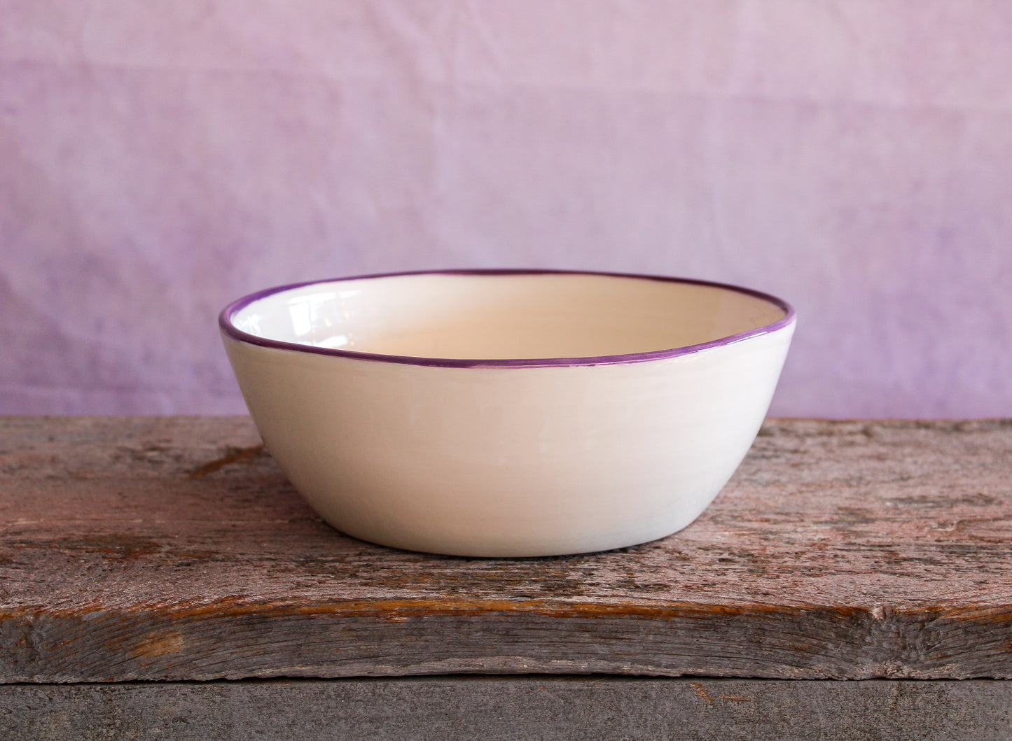 Color Rim Farm Bowl