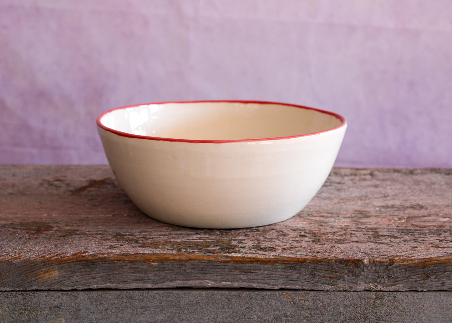 Color Rim Farm Bowl