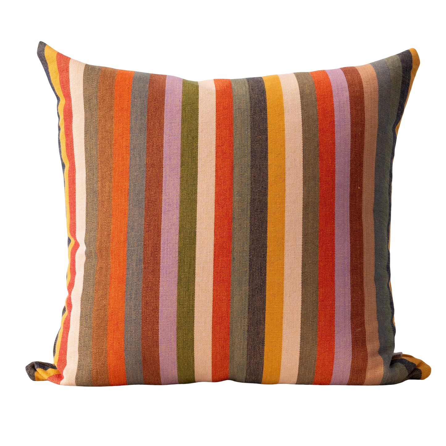 Ochre Stripe Pillow