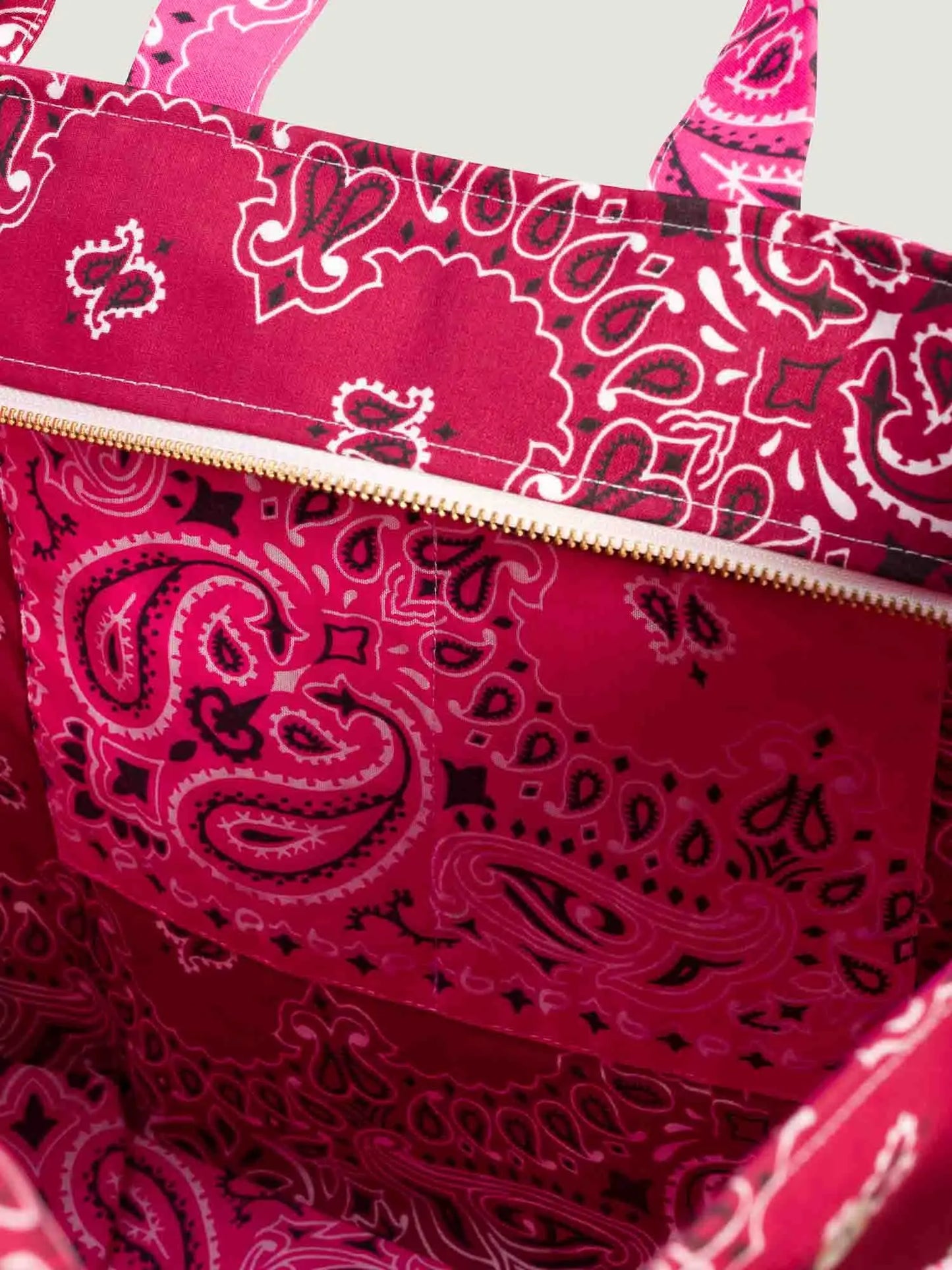 Trapeze Quilted Colorblock Tote Bag