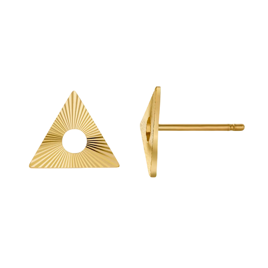 Geo Triangle Studs