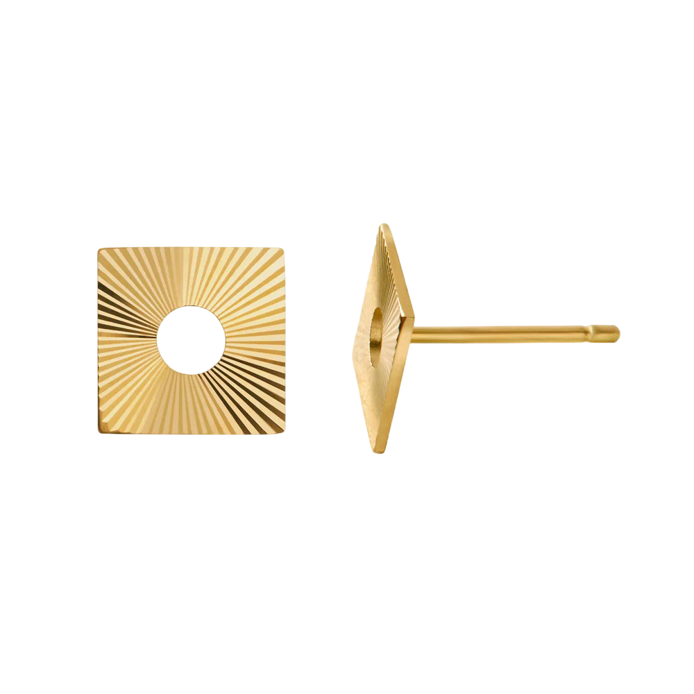 Geo Square Studs
