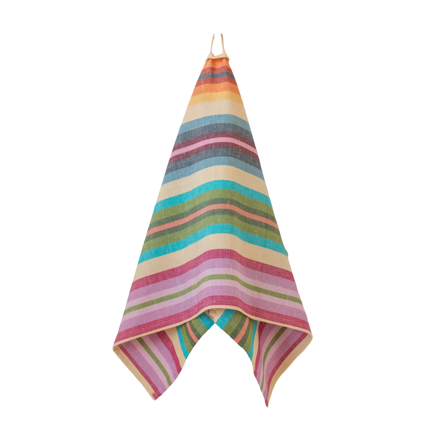 Mini Rainbow Stripe Kitchen Towel