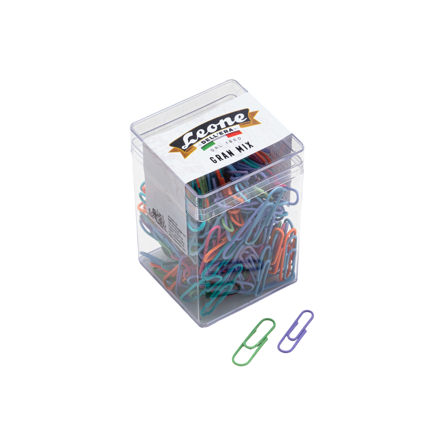 Mixed Pastel Colors Paper Clips - Set of 310