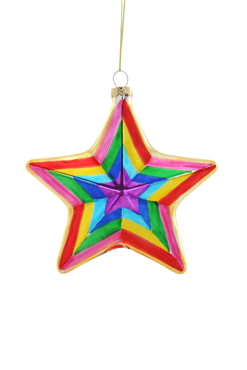 Chroma Star Ornament