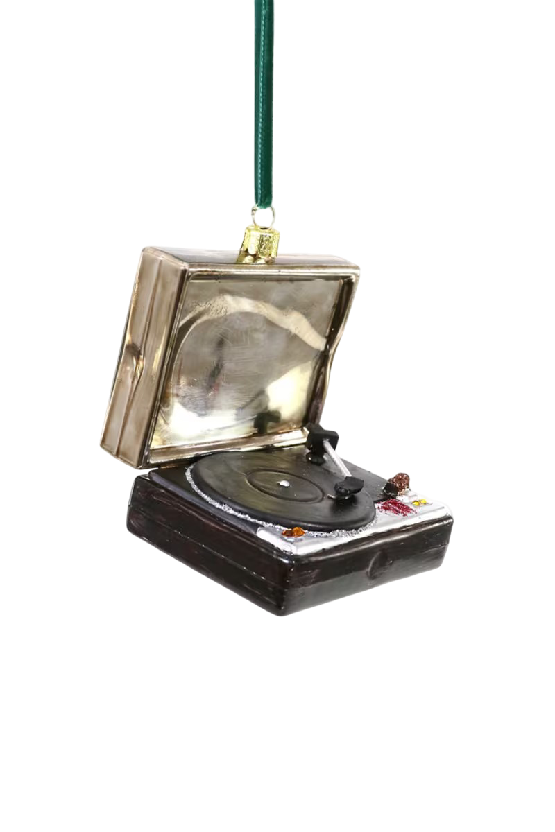 Record Player Ornament