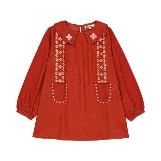 Gatsby Dress - Hazelnut