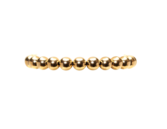 Gold Filled Ball Bracelet 8mm