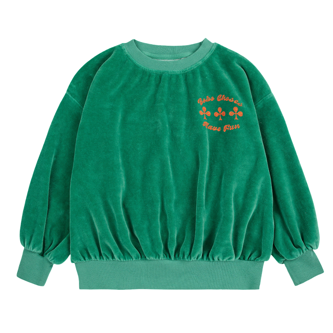 Have Fun Velvet Sweatshirt