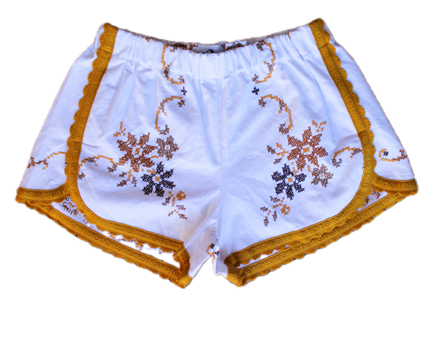 Embroidered Italian Dolphin Shorts - One of a Kind