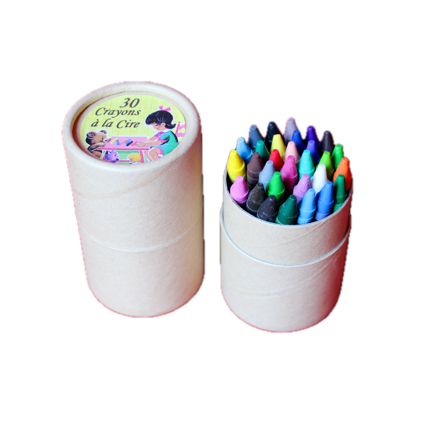 Box of 30 Mini Crayons