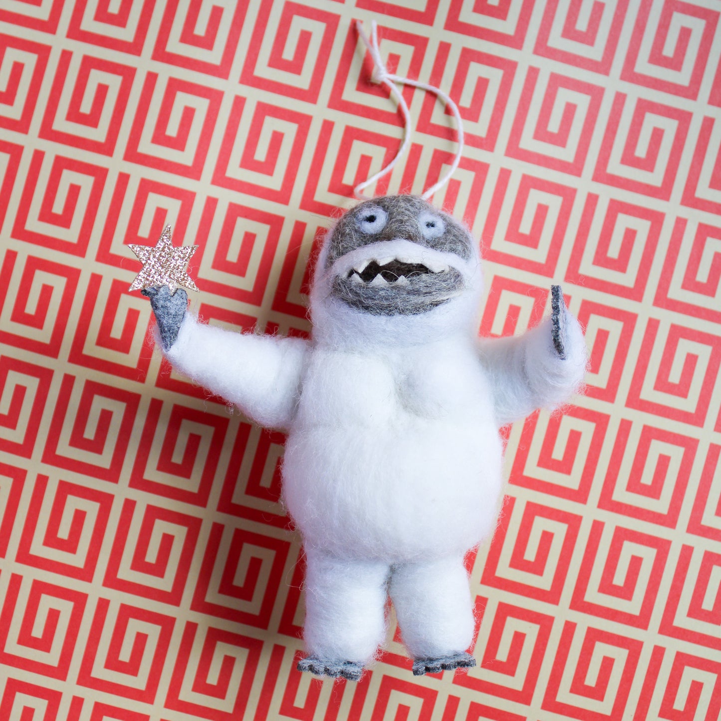 Abominable Snowman Ornament
