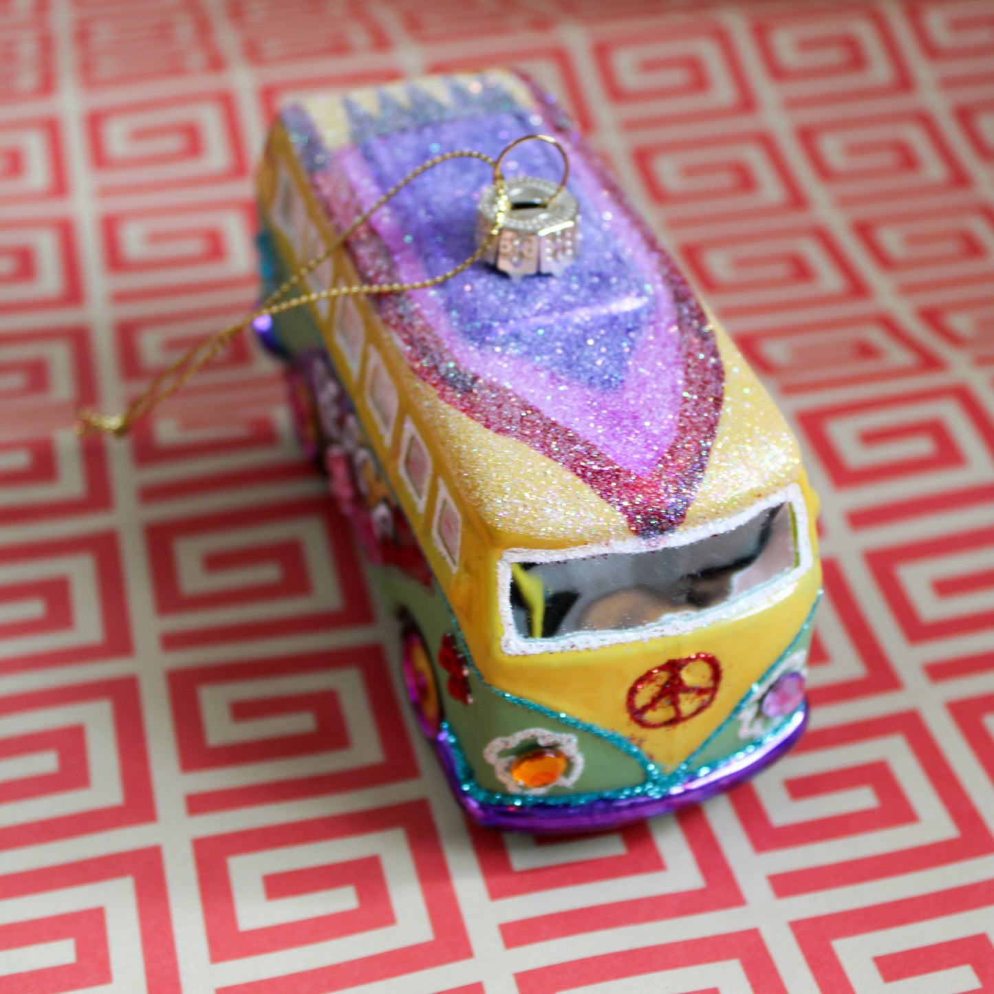 Hippie Bus Ornament