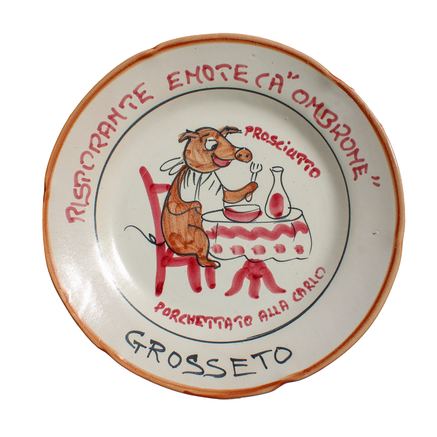 Buon Ricordo Plate - Ombrone