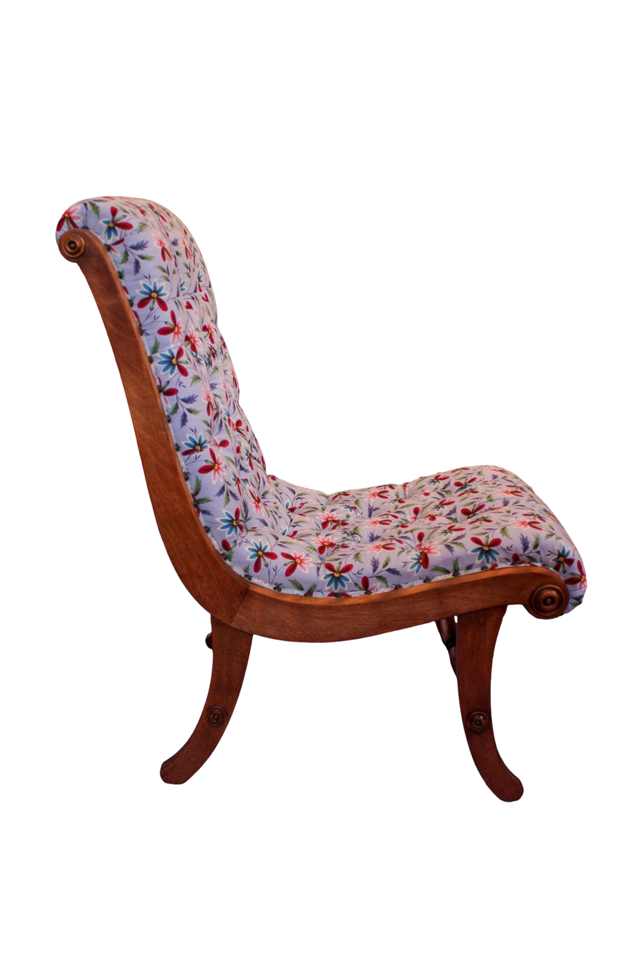 1950s Japanese Obi Lounge Chairs in Natacha Fabric - Set of 2