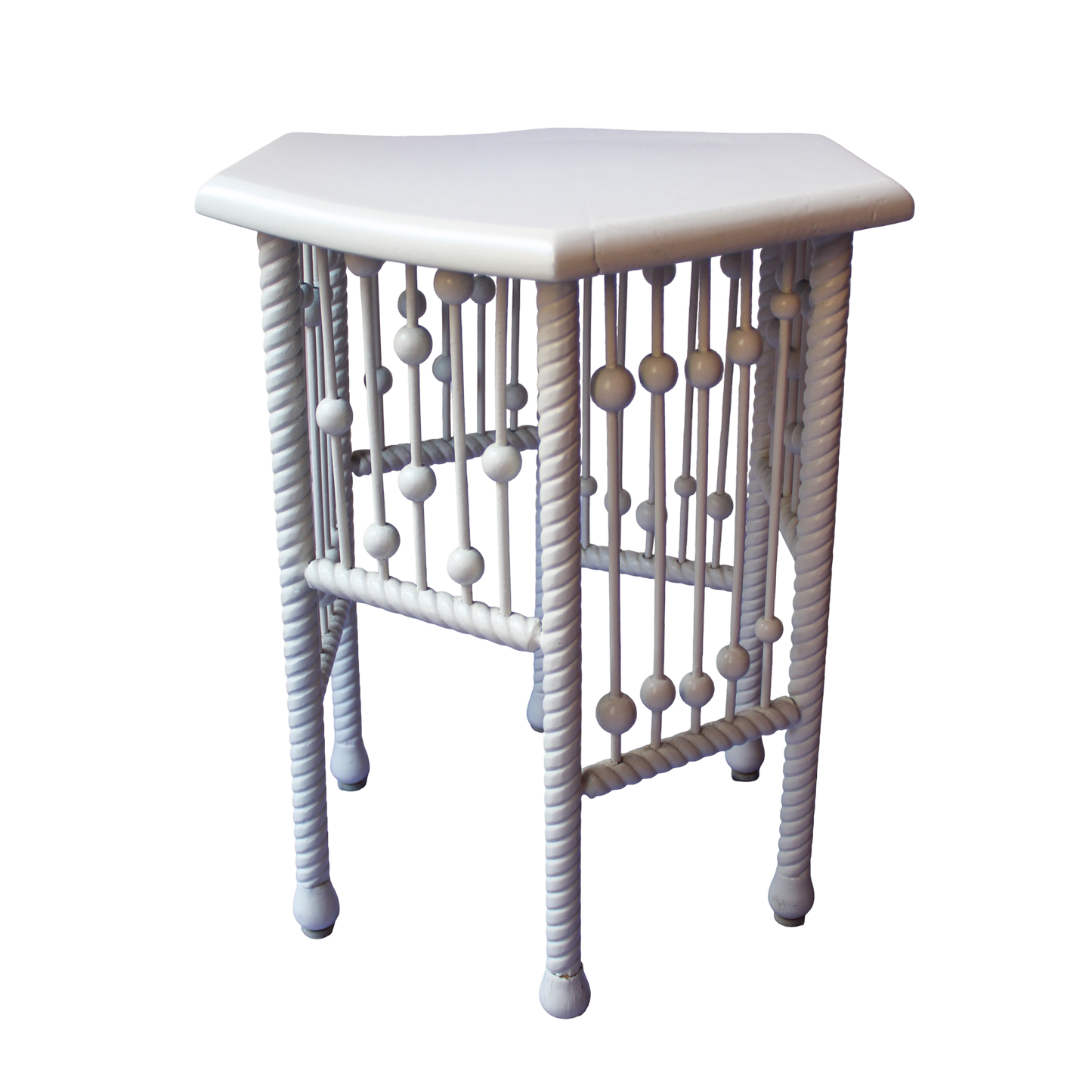 1890's Ornate Victorian Ball and Stick Plant Stand