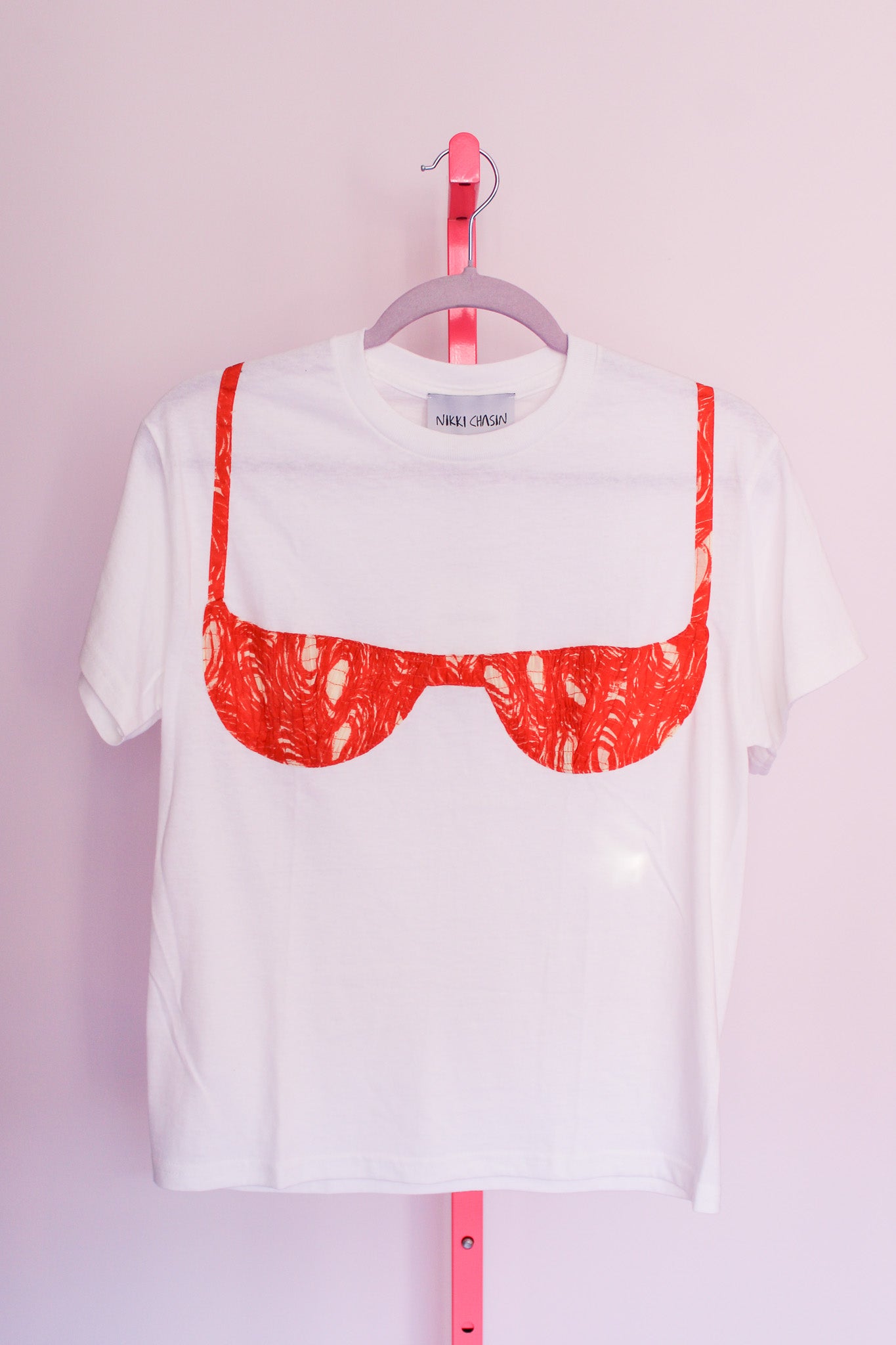 Florida Woman Appliqué Tee - Orange Swirl