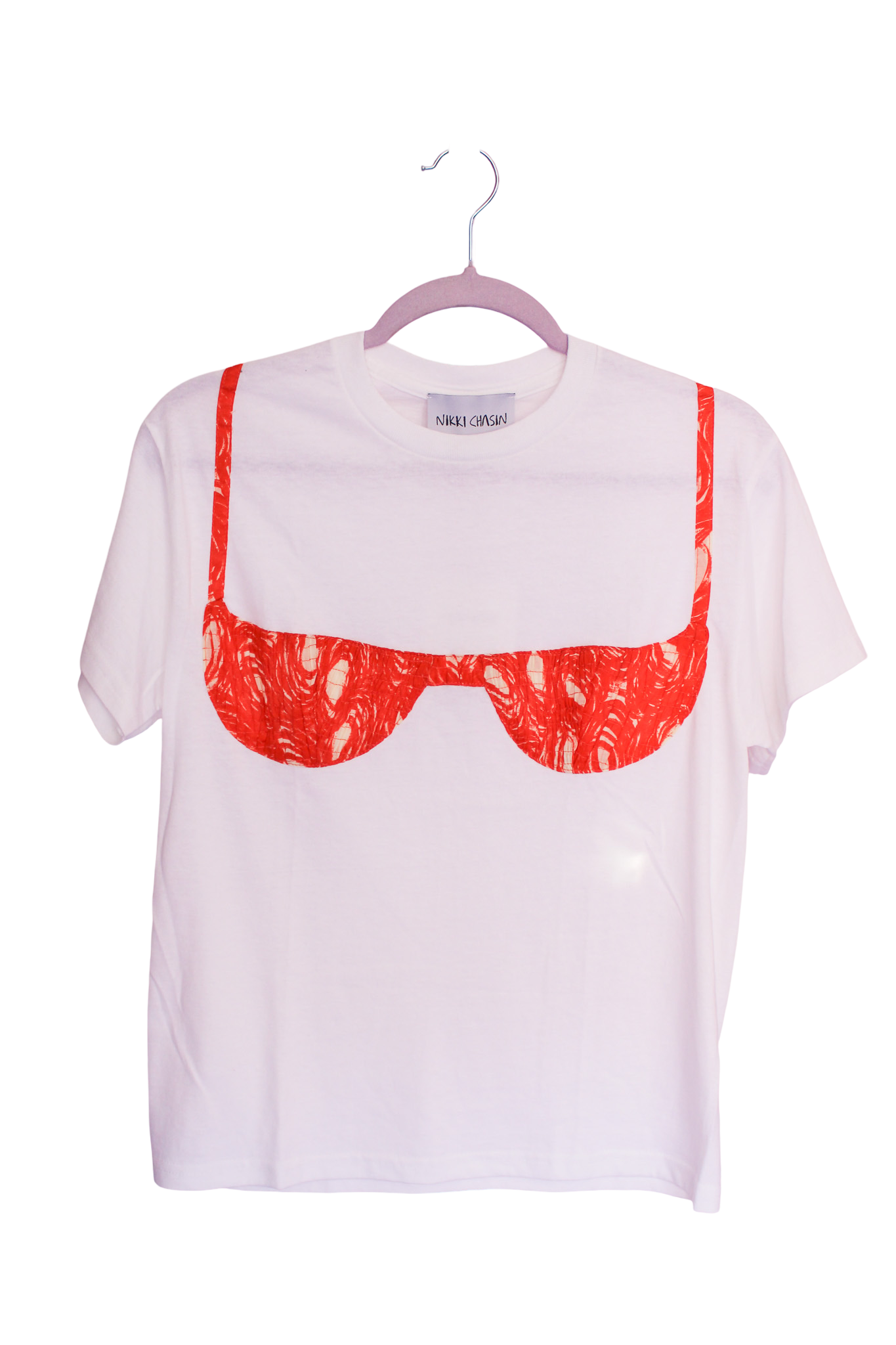 Florida Woman Appliqué Tee - Orange Swirl