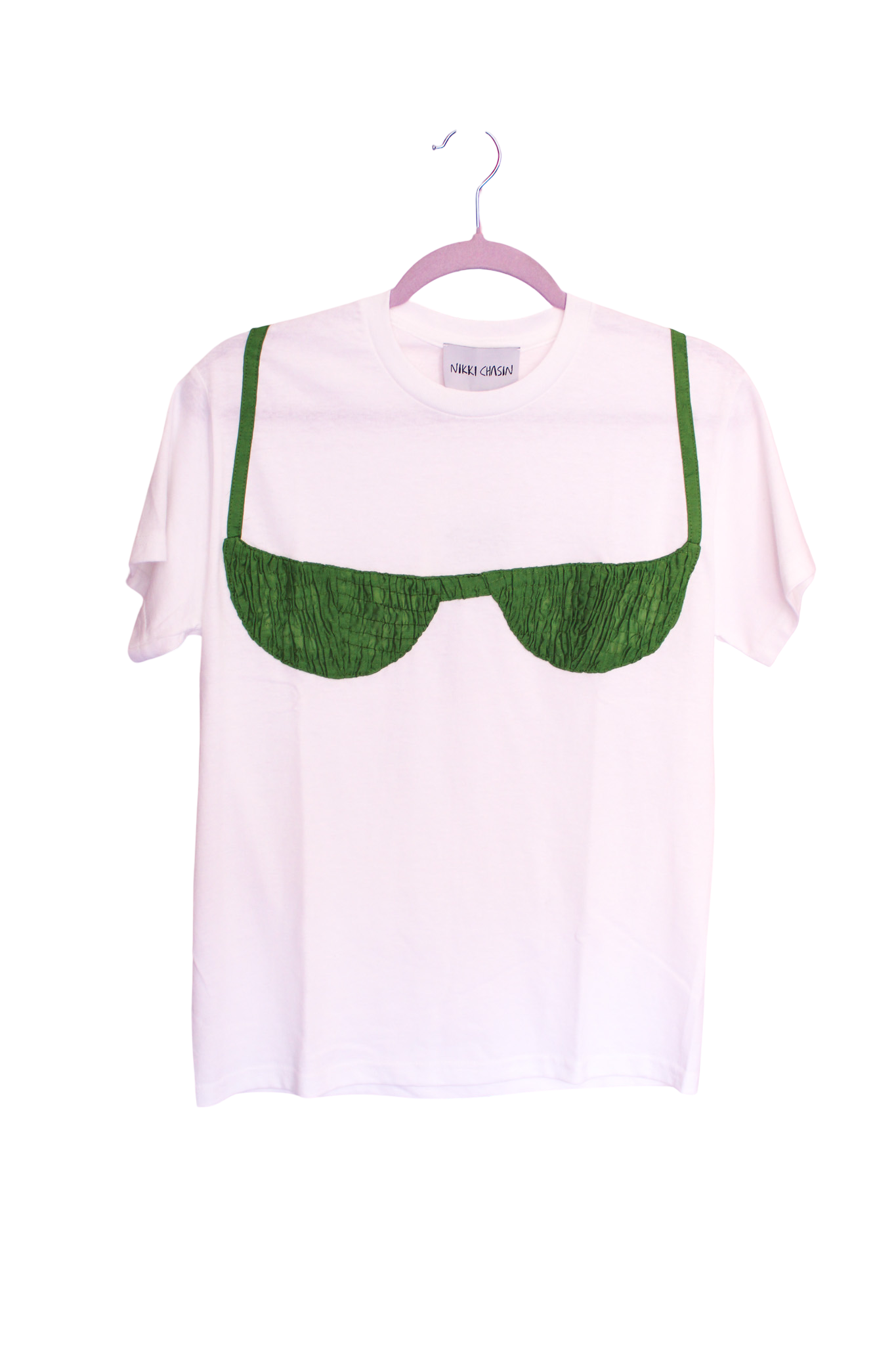 Florida Woman Appliqué Tee - Pickle Green