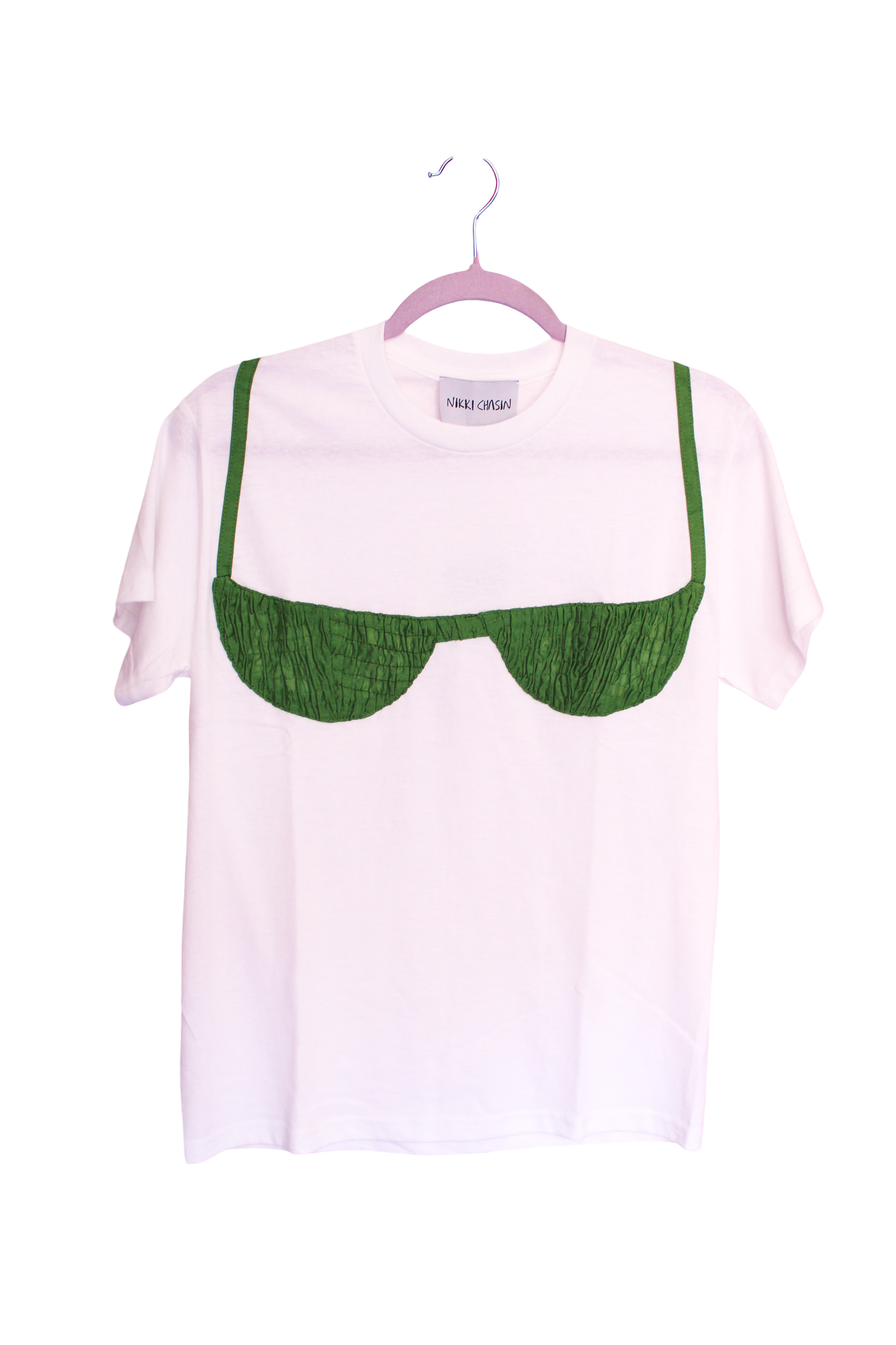 Florida Woman Appliqué Tee - Pickle Green