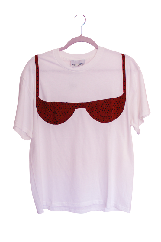 Florida Woman Appliqué Tee - Ladybug