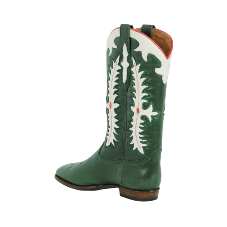 Midnight Texas Cowboy Boots - Dark Green