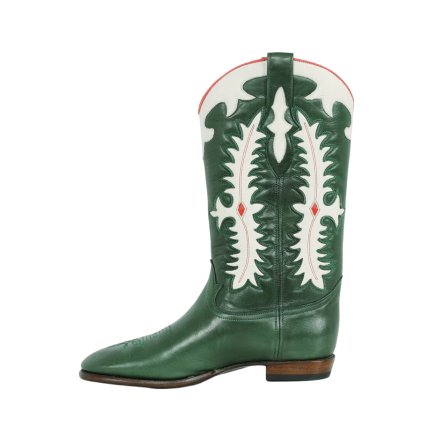 Midnight Texas Cowboy Boots - Dark Green