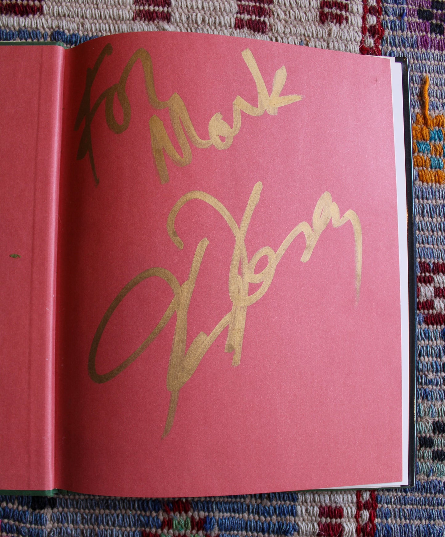 Little Tricker the Squirrel Meets Big Double the Bear (Signed)