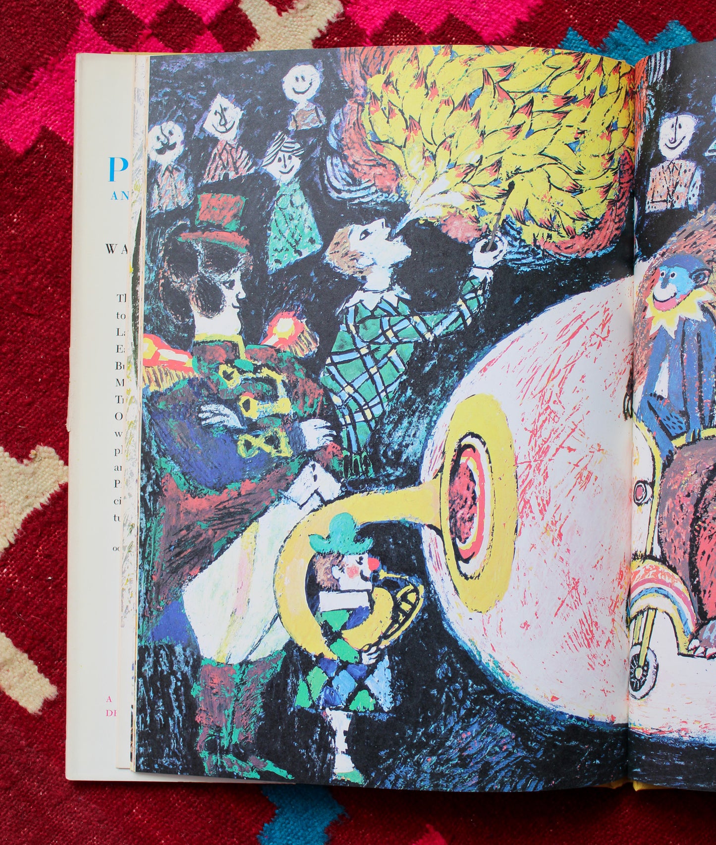 Pierrot and His Friend in the Circus