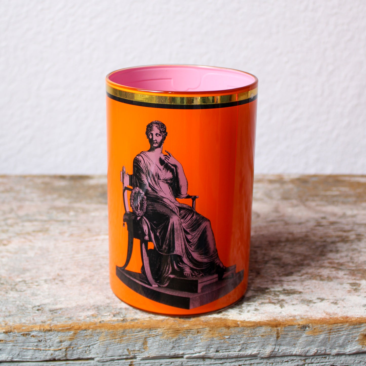 Bridie Hall Brush Pot - Seated Agrippina