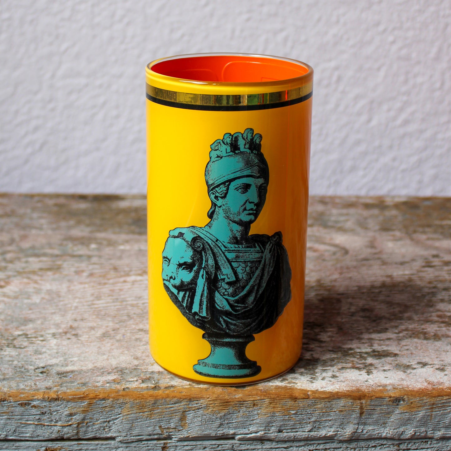 Bridie Hall Brush Pot - Roman Soldier Bust