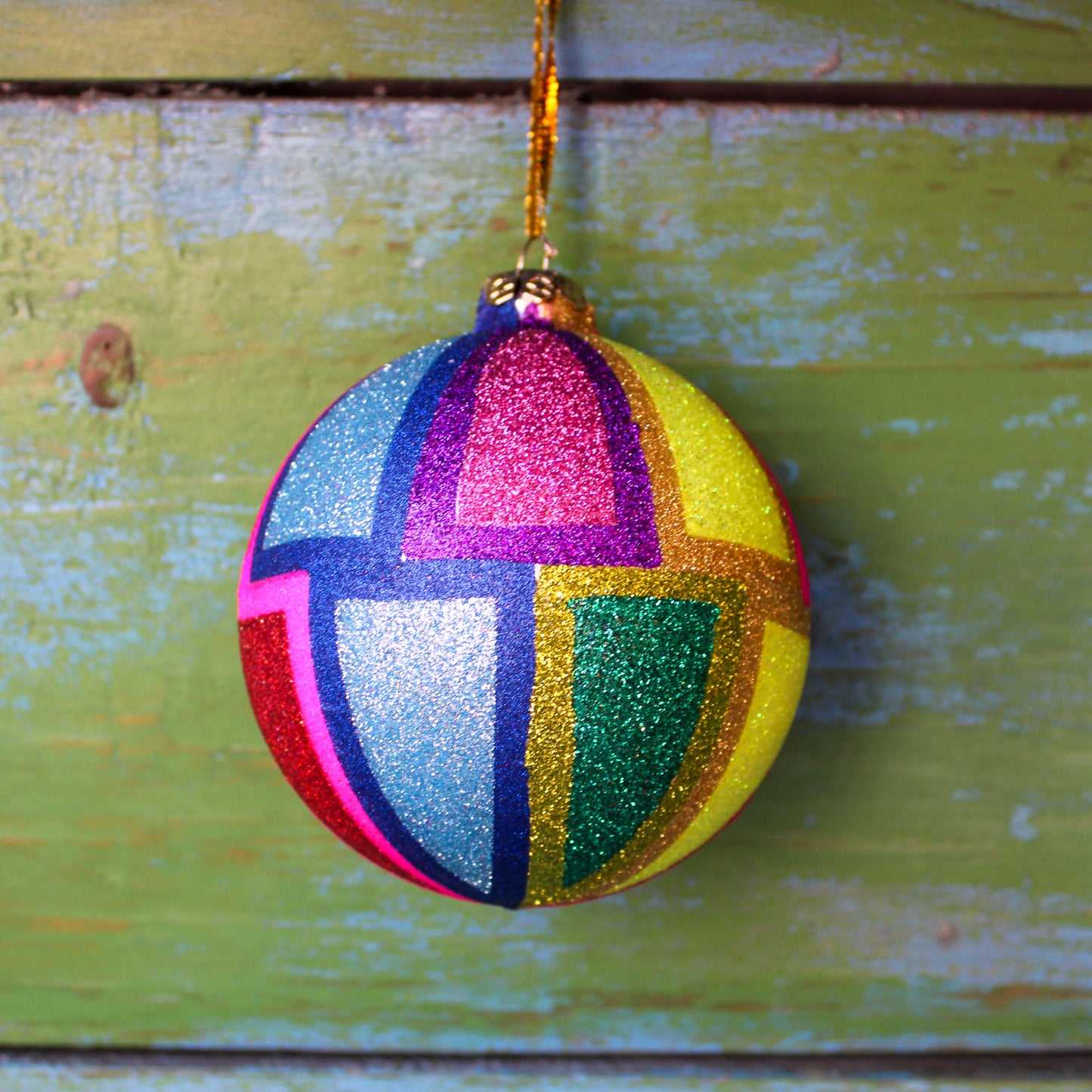 Merry Mod Bauble Ornament