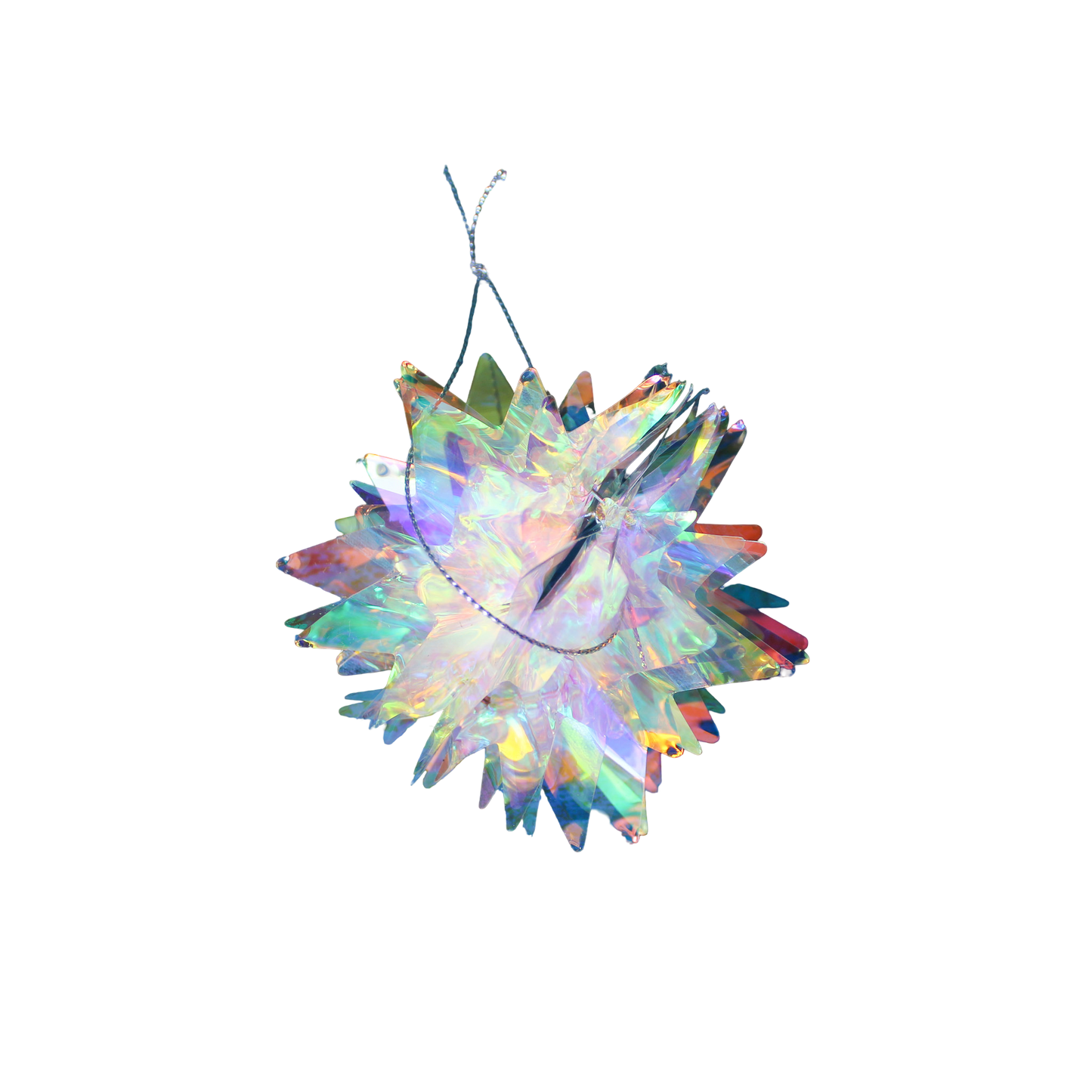 Iridescent Starburst Ornament