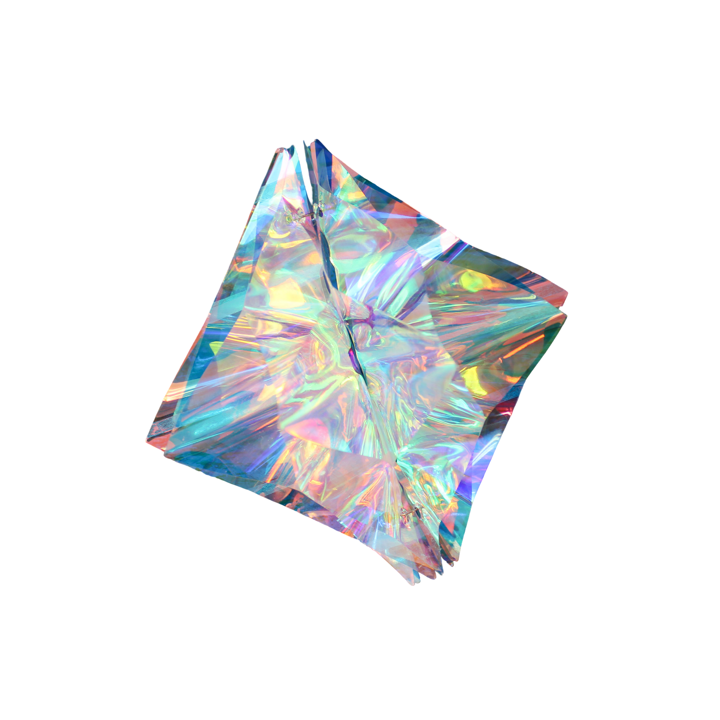 Iridescent Diamond Ornament