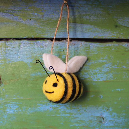 Felt Bee Ornament