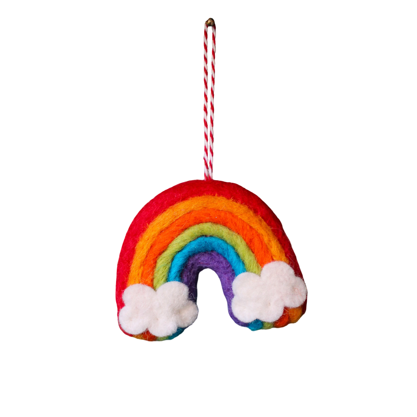 Felt Rainbow Ornament