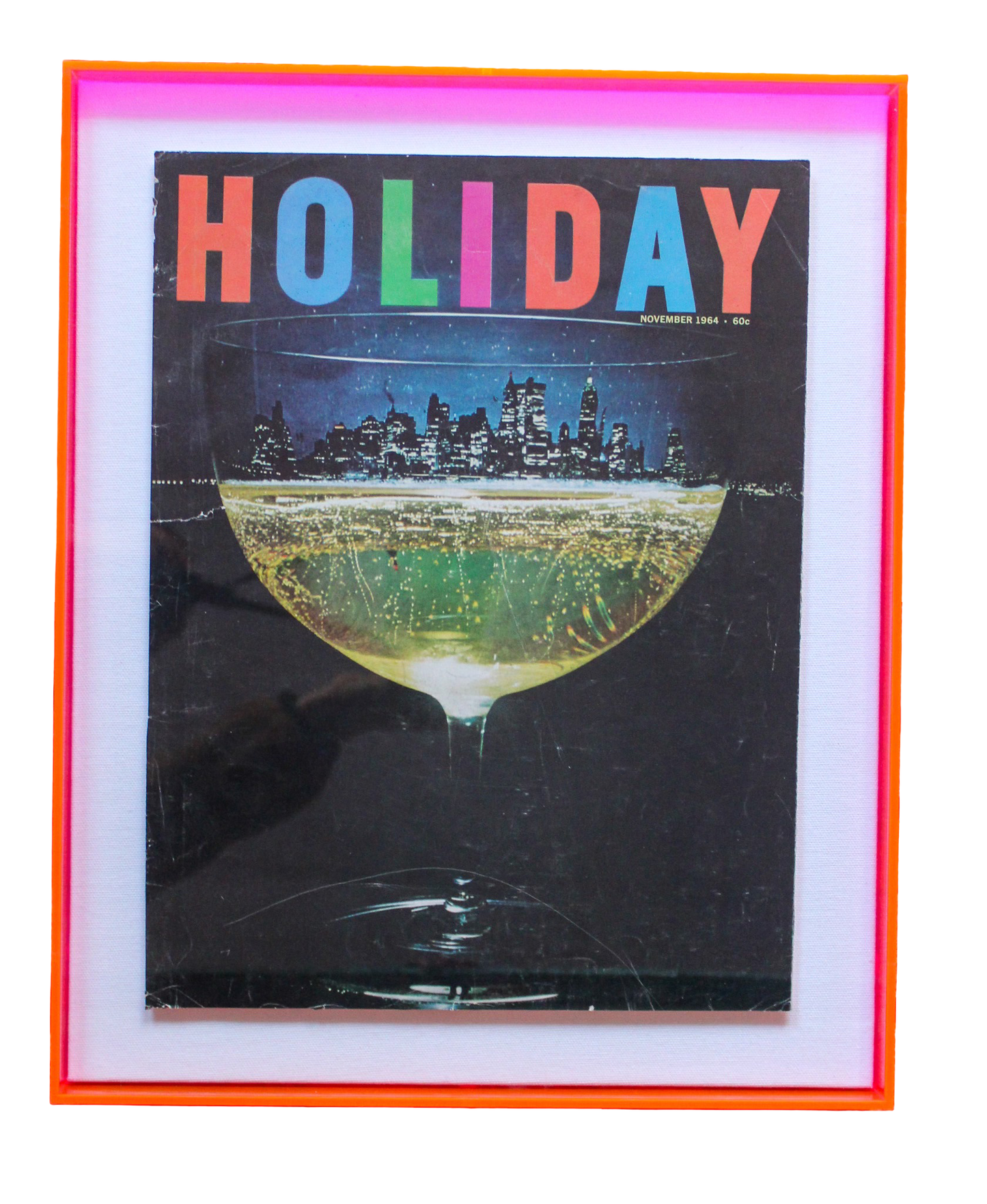 Framed Holiday Magazine Cover - November 1964, "New York City"