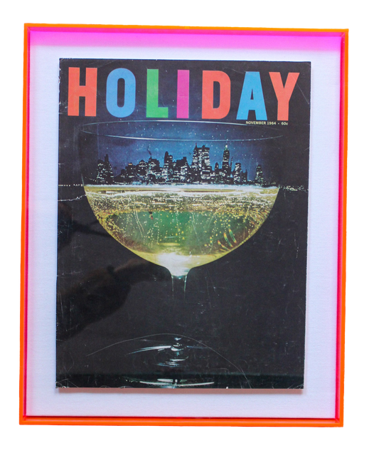 Framed Holiday Magazine Cover - November 1964, "New York City"