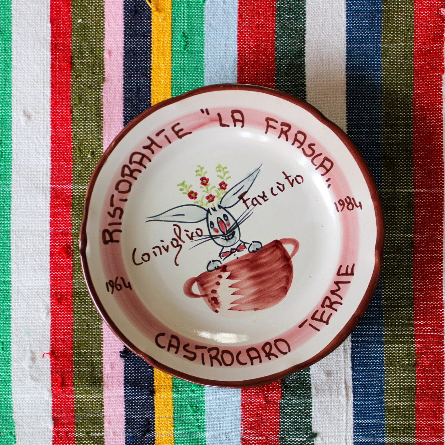 Buon Ricordo Plate - La Frasca