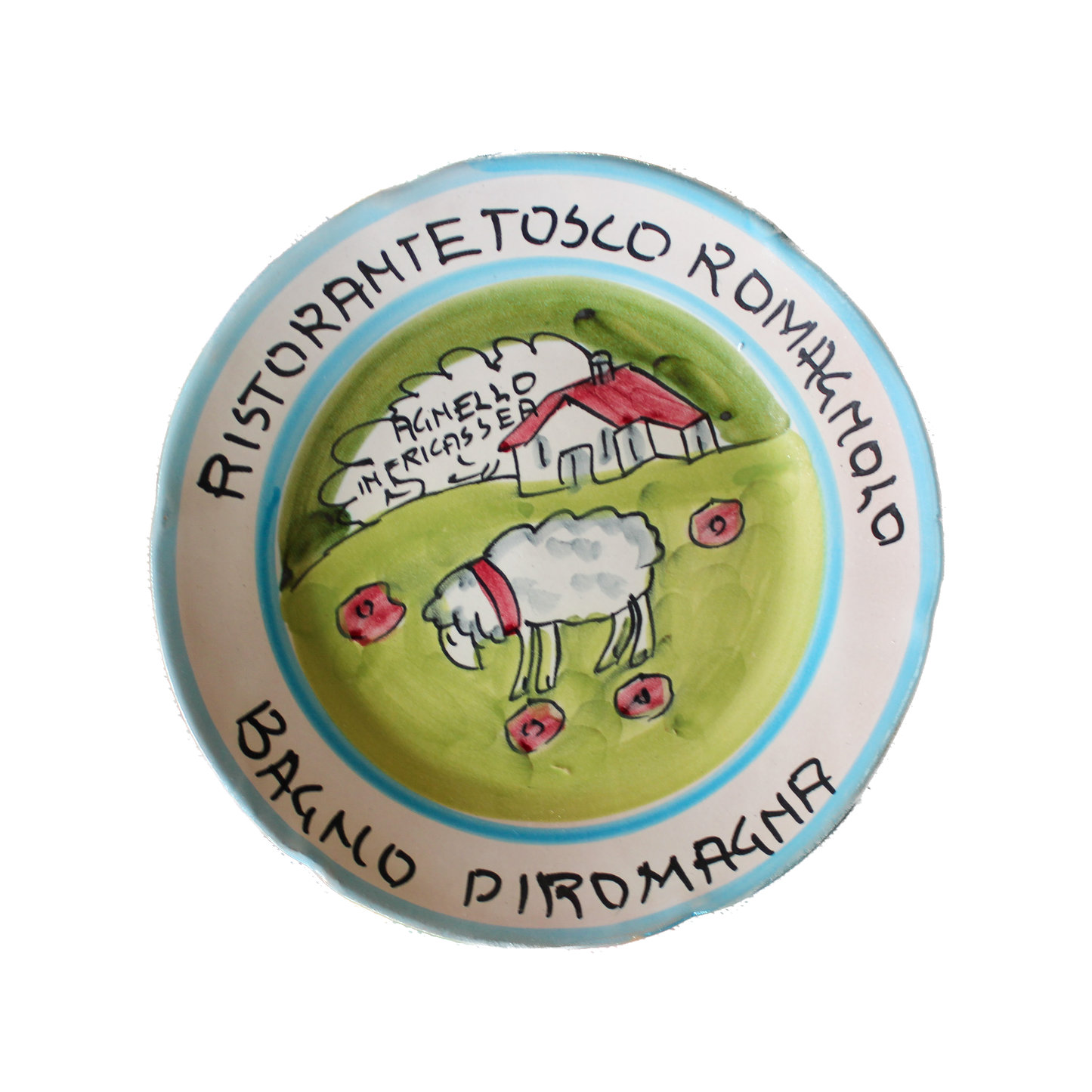 Buon Ricordo Plate - Tosco Romagnolo