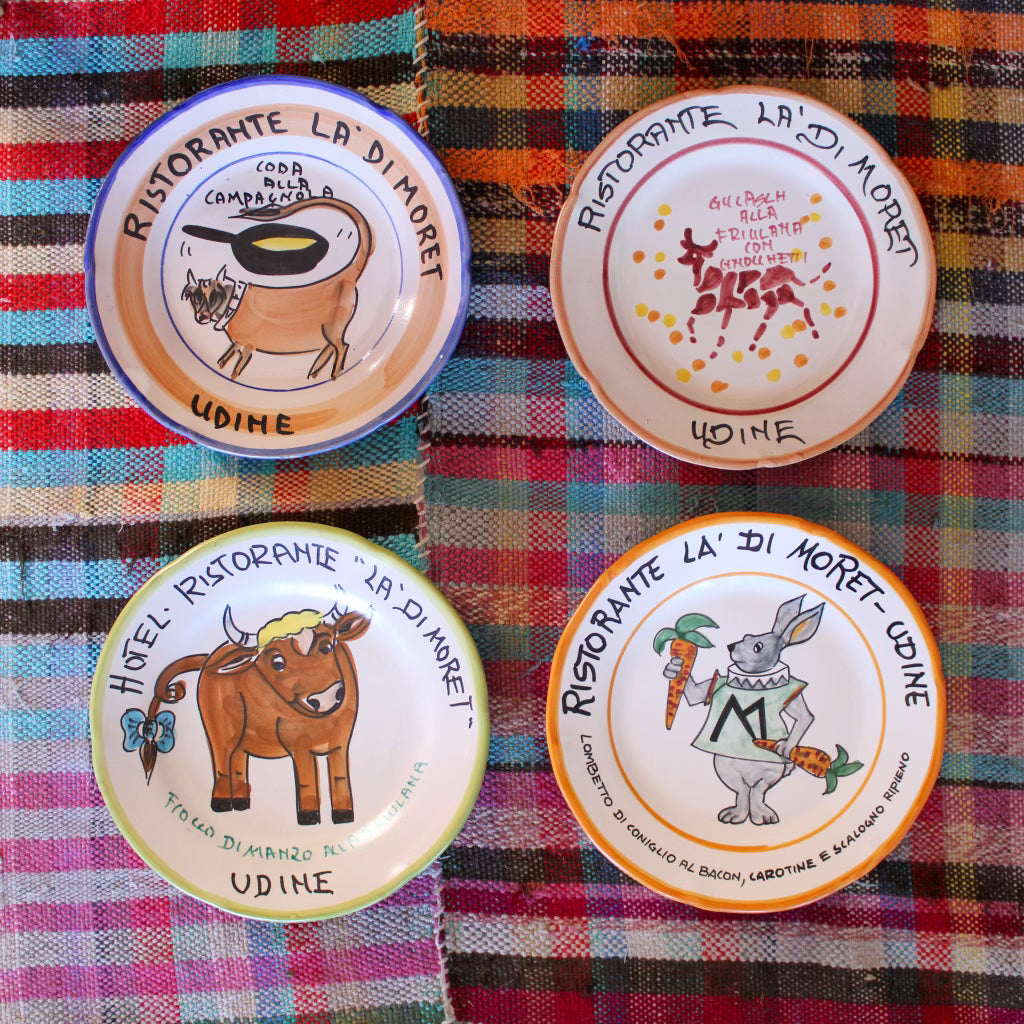 Buon Ricordo Plate - La Di Moret (Cow)