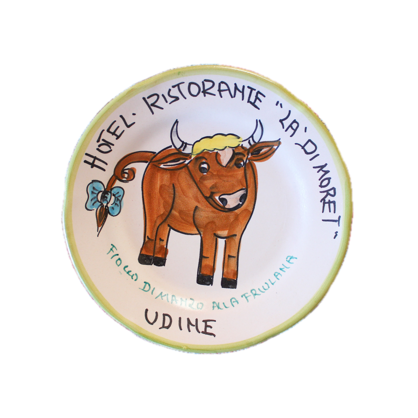 Buon Ricordo Plate - La Di Moret (Cow)